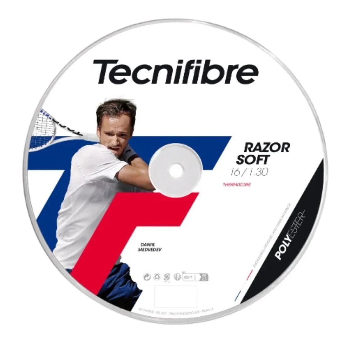Tecnifibre Reel Razor Soft Black 200m