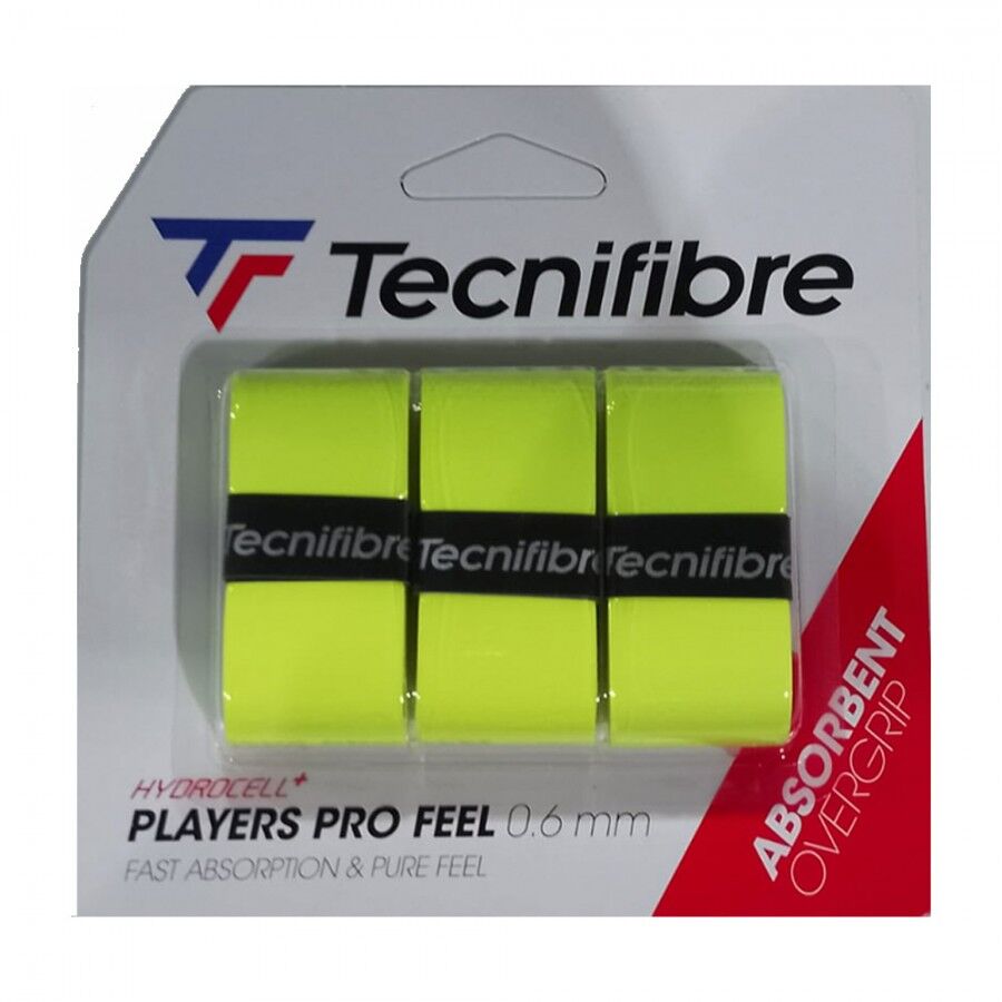 Tecnifibre Players Pro Lime 0,6mm 3lü Grip