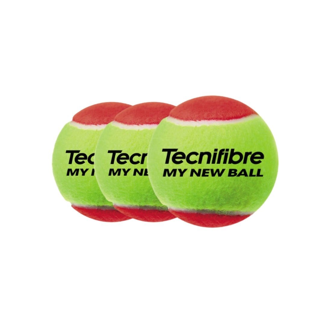 Tecnifibre 3'lü Kırmızı 8 Yaş Topu