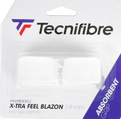 Grip 1.9 mm X-tra Feel Blazon Beyaz Tecnifibre