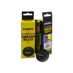 Squash Topu Çift Sarı 3'lü