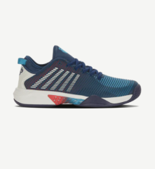 K-Swiss Hypercourt Supreme HB Clay Court Mavi Erkek Tenis Ayakkabısı