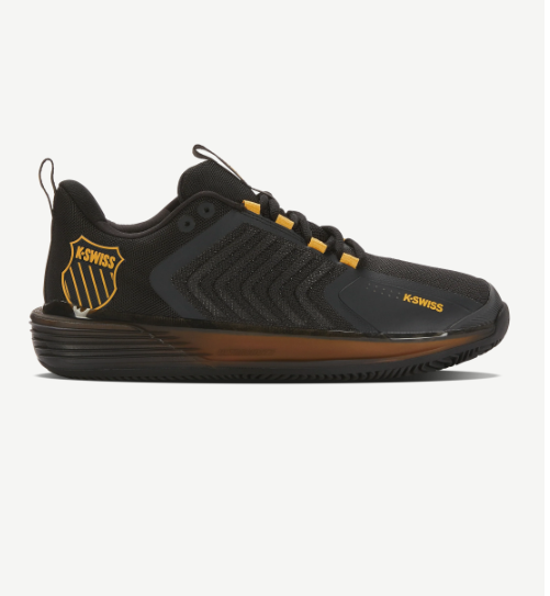 K-Swiss Ultrashot 3 Siyah Erkek Tenis Ayakkabısı