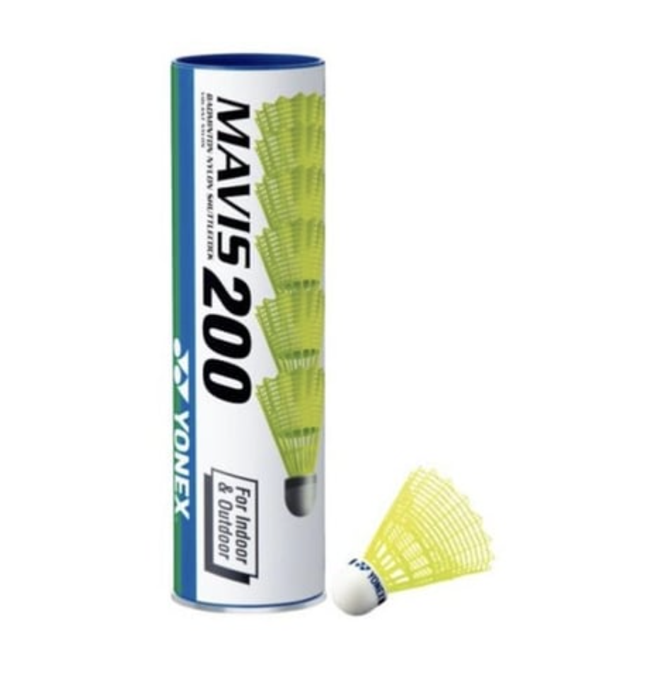 Yonex Mavis 200 Dış Mekan İç Mekan Badminton Topu 3'lü