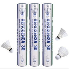 Yonex Aerosensa AS-30/3 (12'li) Kaz Tüyü Badminton Topu