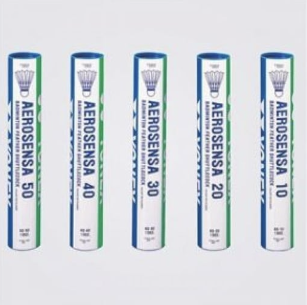 Yonex Aerosensa AS-50/3 (12'li) Kaz Tüyü Badminton Topu