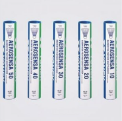 Yonex Aerosensa AS-50/3 (12'li) Kaz Tüyü Badminton Topu