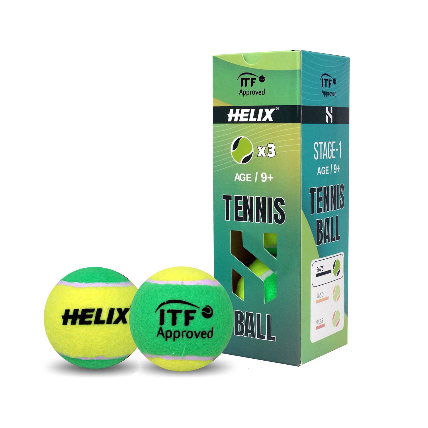 Helix 3'lü kutu 10 yaş topu