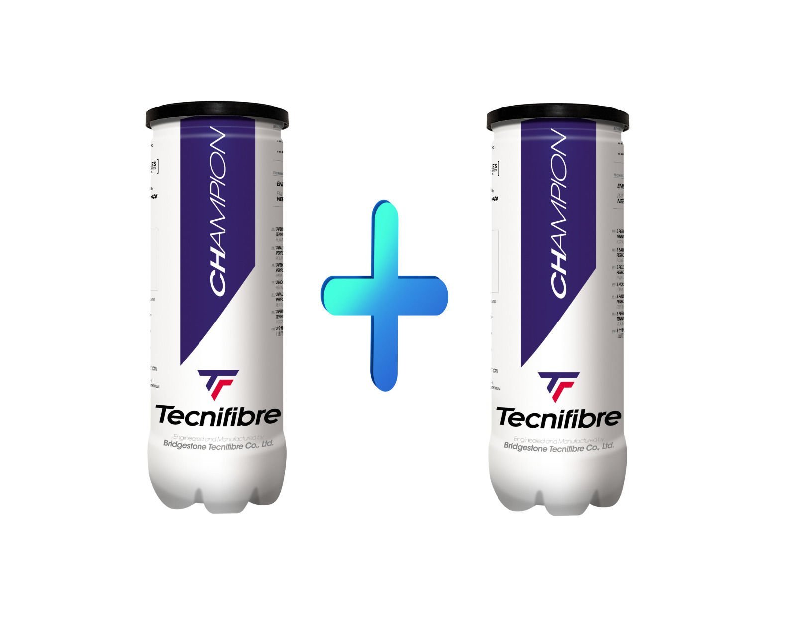 Tecnifibre champion 1+1 kampanya tenis topu